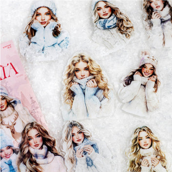 Winter love song Series Pet Sticker