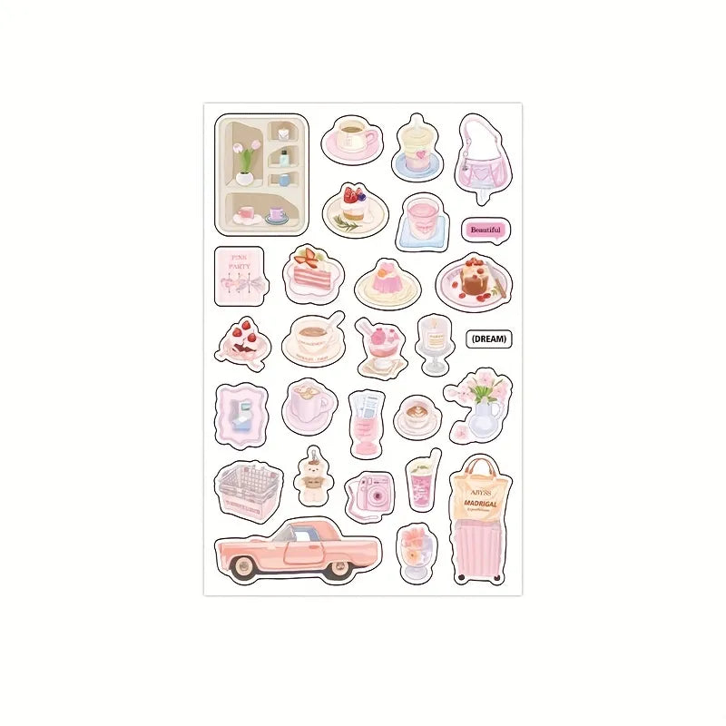 Sweet replenishment Series sticker - Journal Carnival