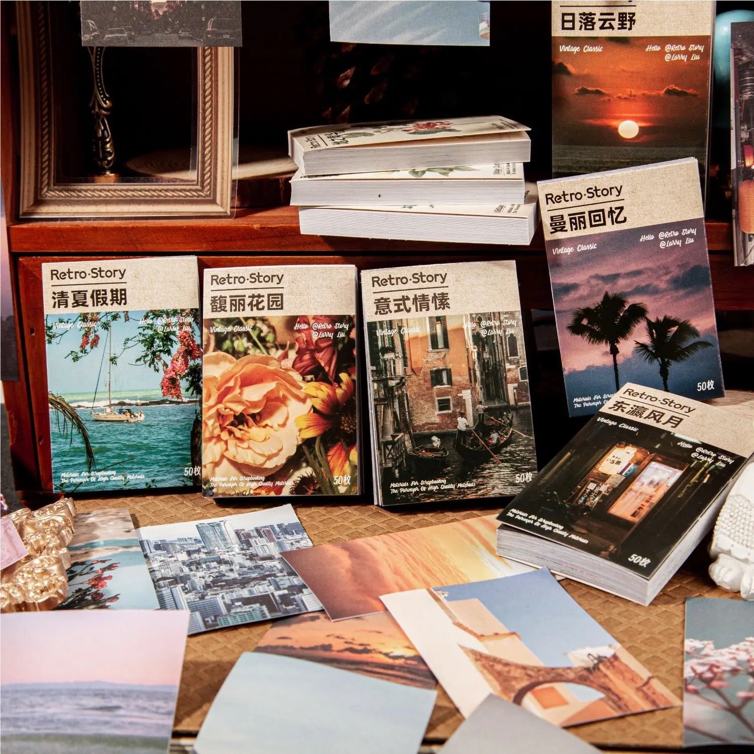 Soul Travel series sticker book - Journal Carnival