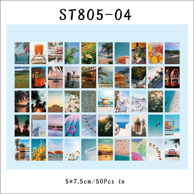 Soul Travel series sticker book - Journal Carnival