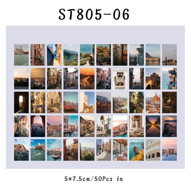 Soul Travel series sticker book - Journal Carnival