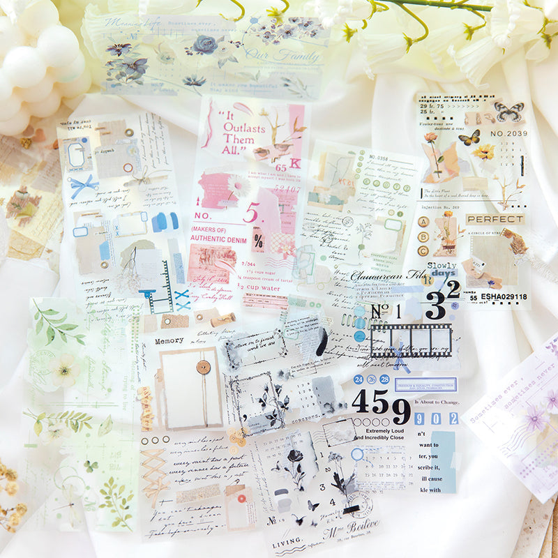 Gentle flashback series sticker - Journal Carnival