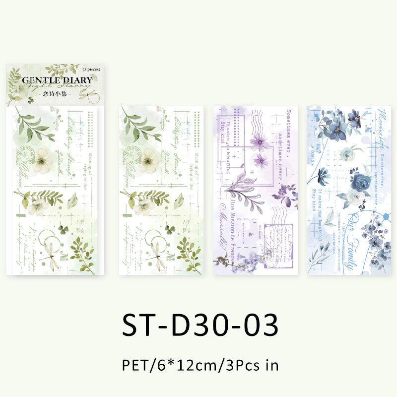 Gentle flashback series sticker - Journal Carnival