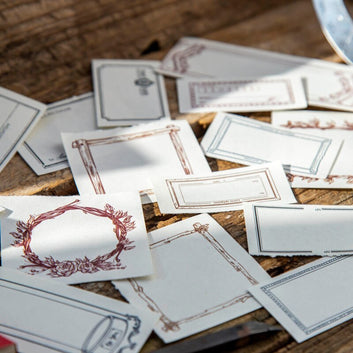 Vintage style memo pad