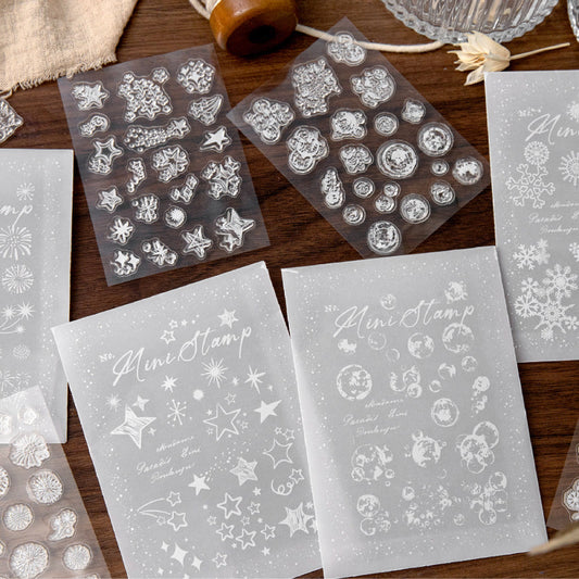Shining Everyday Series Clear Mini Stamp