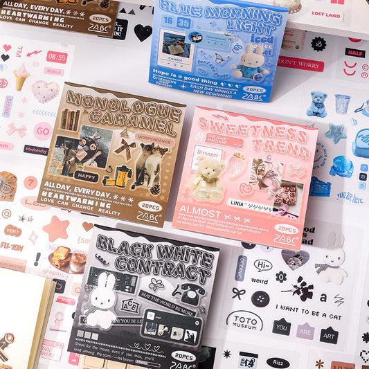 Salt Style Series Sticker book