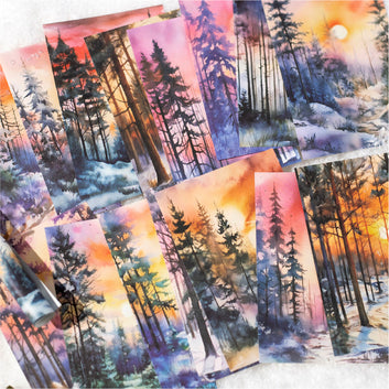 Winter thought Series Material Paper