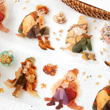 In the Autumn Series Die cutting Pet Tape