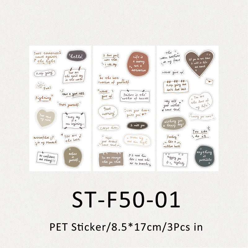 Korean vintage series sticker - Journal Carnival
