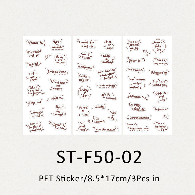 Korean vintage series sticker - Journal Carnival