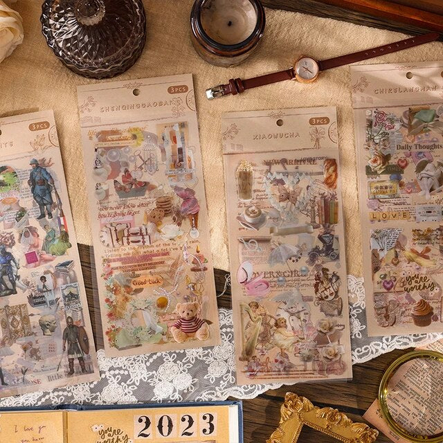 Retro PVC Sticker - Journal Carnival