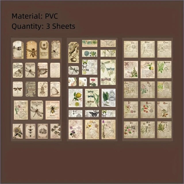 Retro PVC Sticker - Journal Carnival