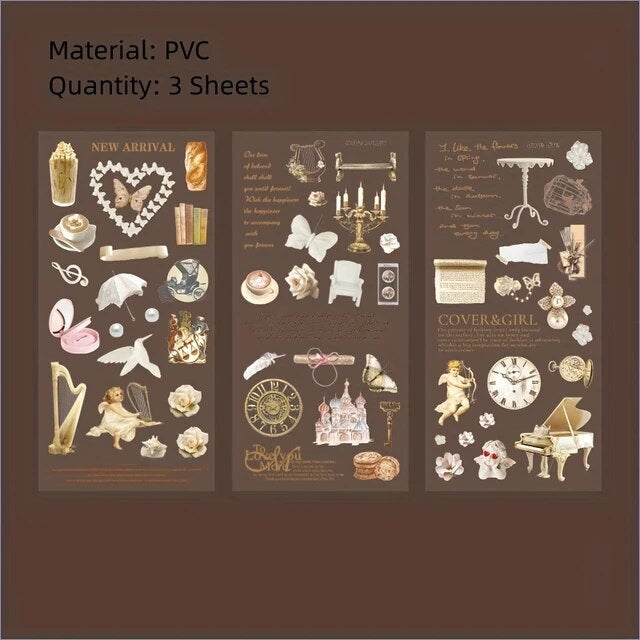 Retro PVC Sticker - Journal Carnival