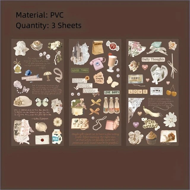 Retro PVC Sticker - Journal Carnival