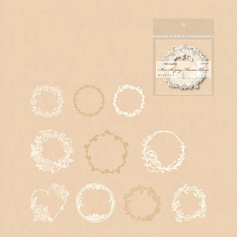 Wreath Die Cut Paper - Journal Carnival