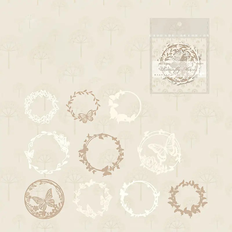 Wreath Die Cut Paper - Journal Carnival