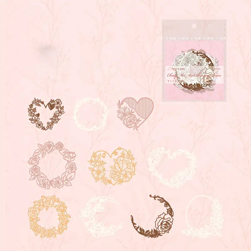 Wreath Die Cut Paper - Journal Carnival