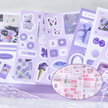 Heartbeat Signal Series Sticker Book