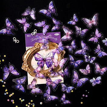 Butterfly fantasy guide series sticker