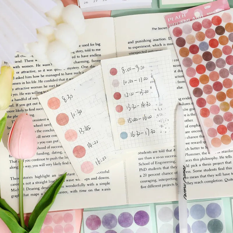 Finding Time Series Handbook Stickers - Journal Carnival