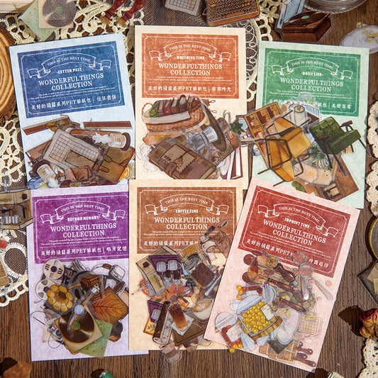Retro Scrapbook Stickers
