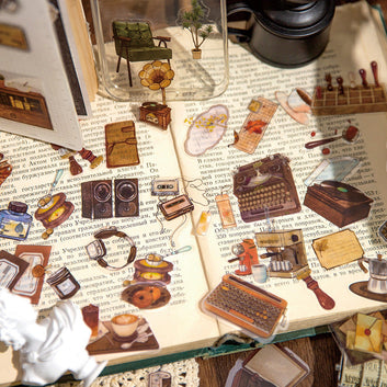 Retro Scrapbook Stickers