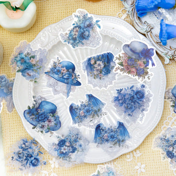floral afternoon filled with fragrance series PET sticker
