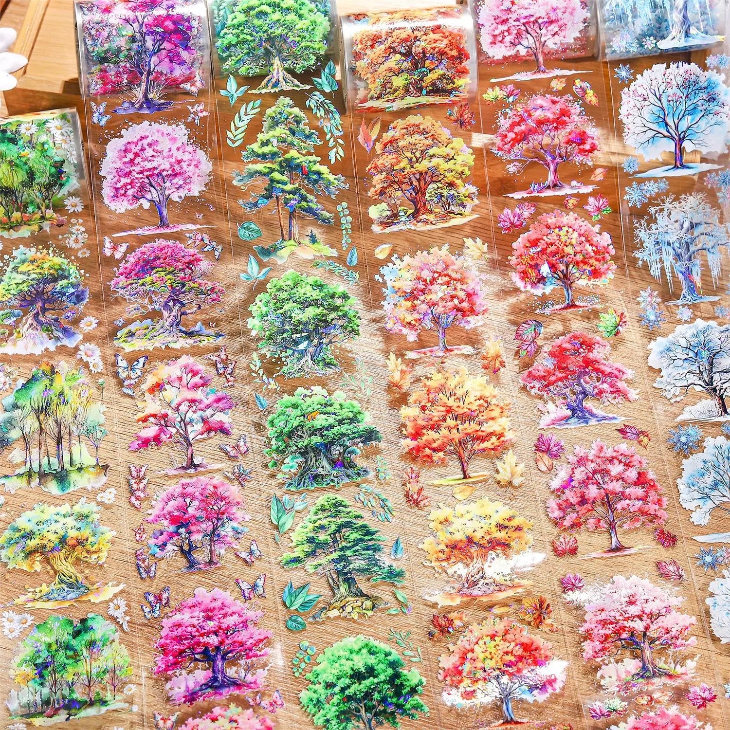 Sparse Shadows of Trees Series PET Tape - Journal Carnival