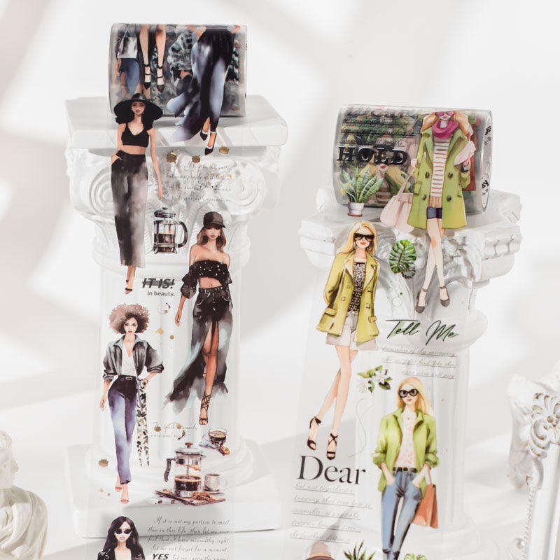 Fashion magazine series PET Tape - Journal Carnival