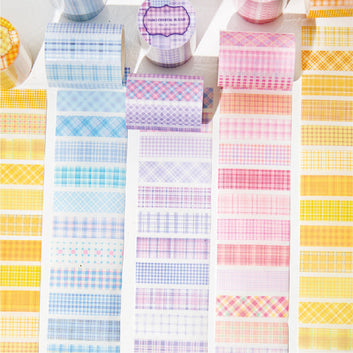 Vintage plaid series washi tape