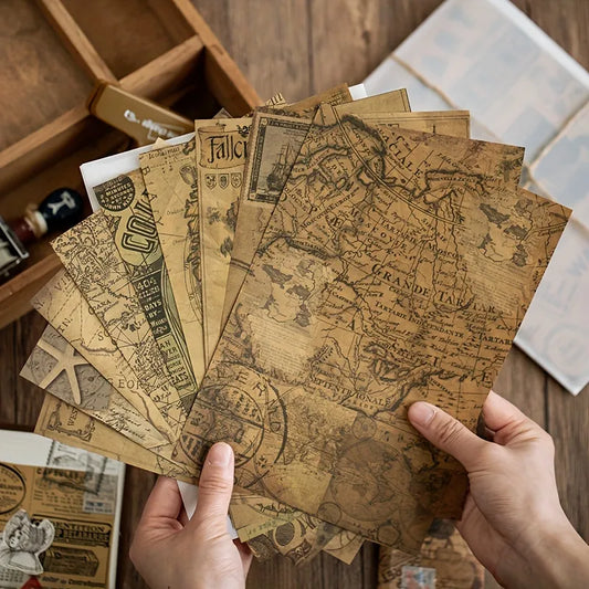 Vintage kraft Paper Sheets