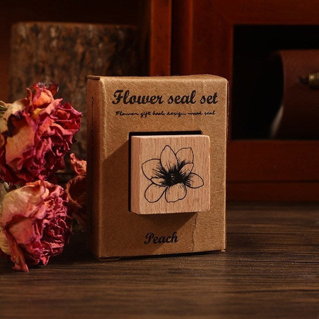 Flower Gift Series Stamps - Journal Carnival