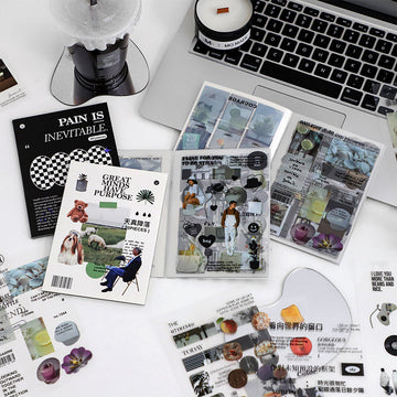 Clear travel series sticker book - Journal Carnival