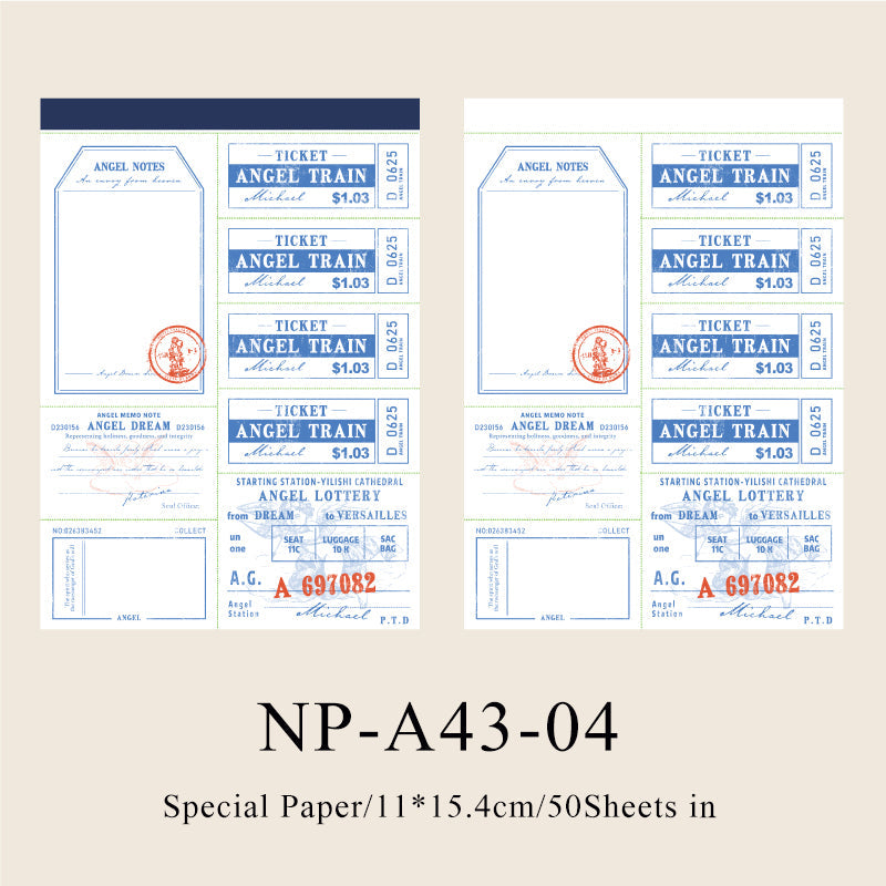 Baroque Theatre Series note paper - Journal Carnival