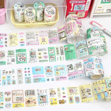 Cute in-progress Series die-cutting tape