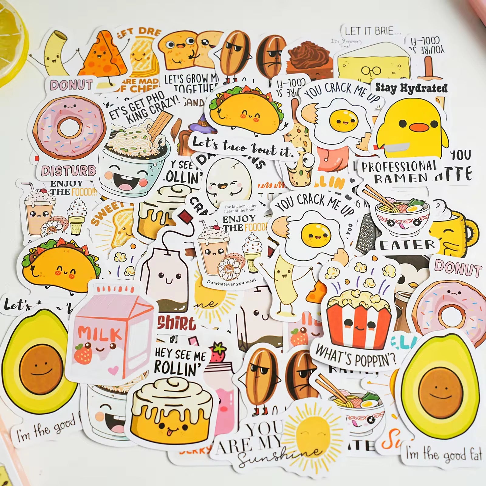A nap time series sticker box