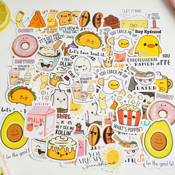 A nap time series sticker box
