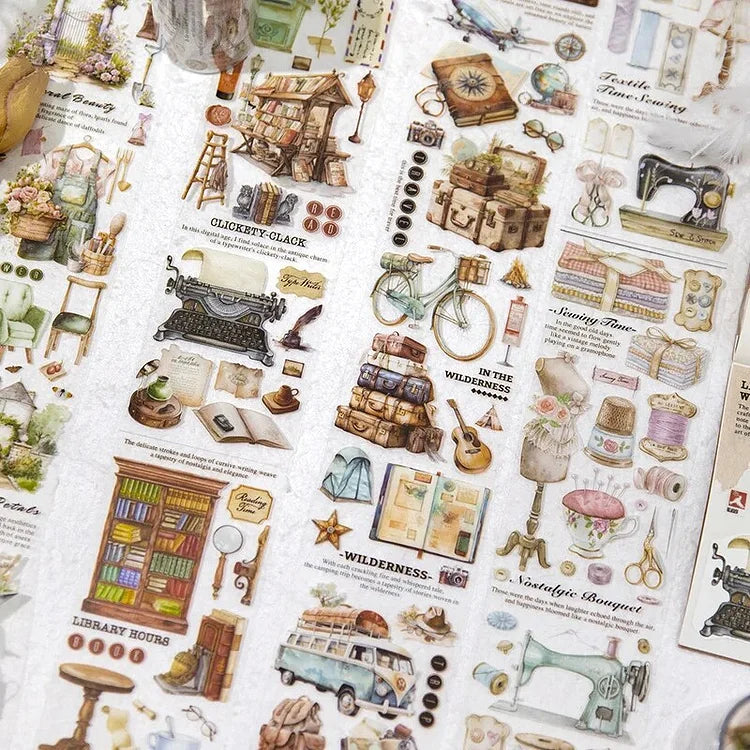 Like warm sun to embrace series PET tape - Journal Carnival