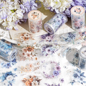 Flowing Fragrance Series die cutting pet tape