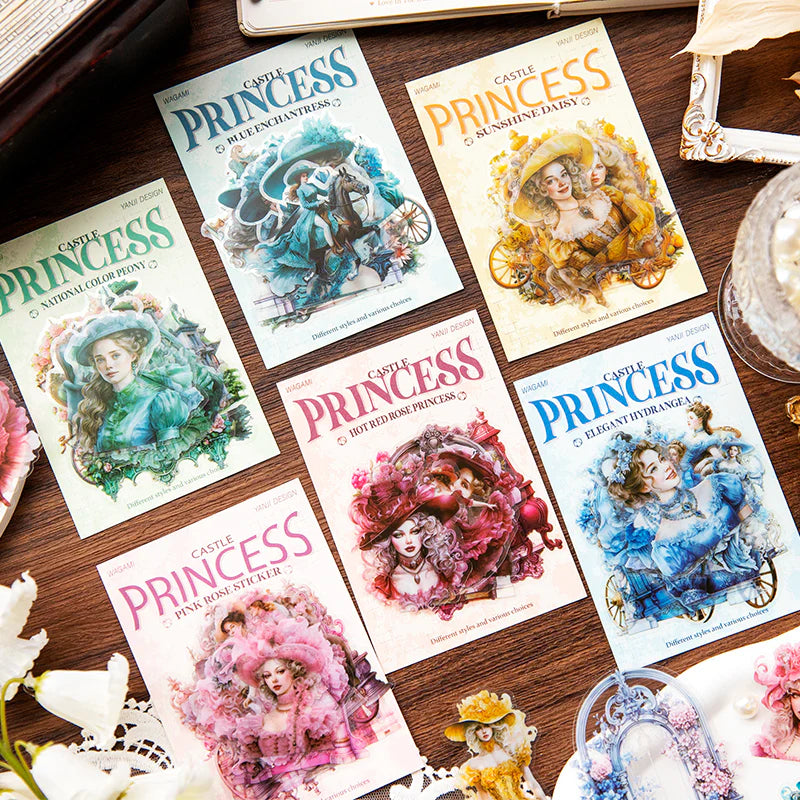 Castle Princess series sticker - Journal Carnival