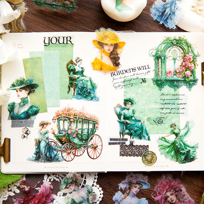 Castle Princess series sticker - Journal Carnival