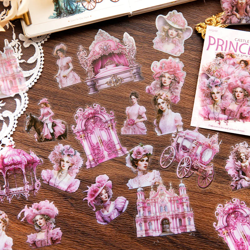 Castle Princess series sticker - Journal Carnival