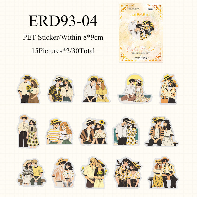 Sticker Acople Weekend for Couple Series Sticker
