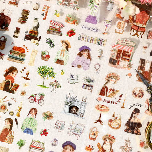 Creative scrapbook stickers