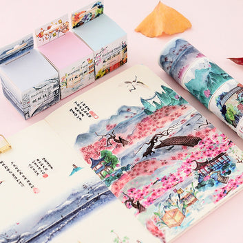 Creativity Vintage Landscape Washi Tape