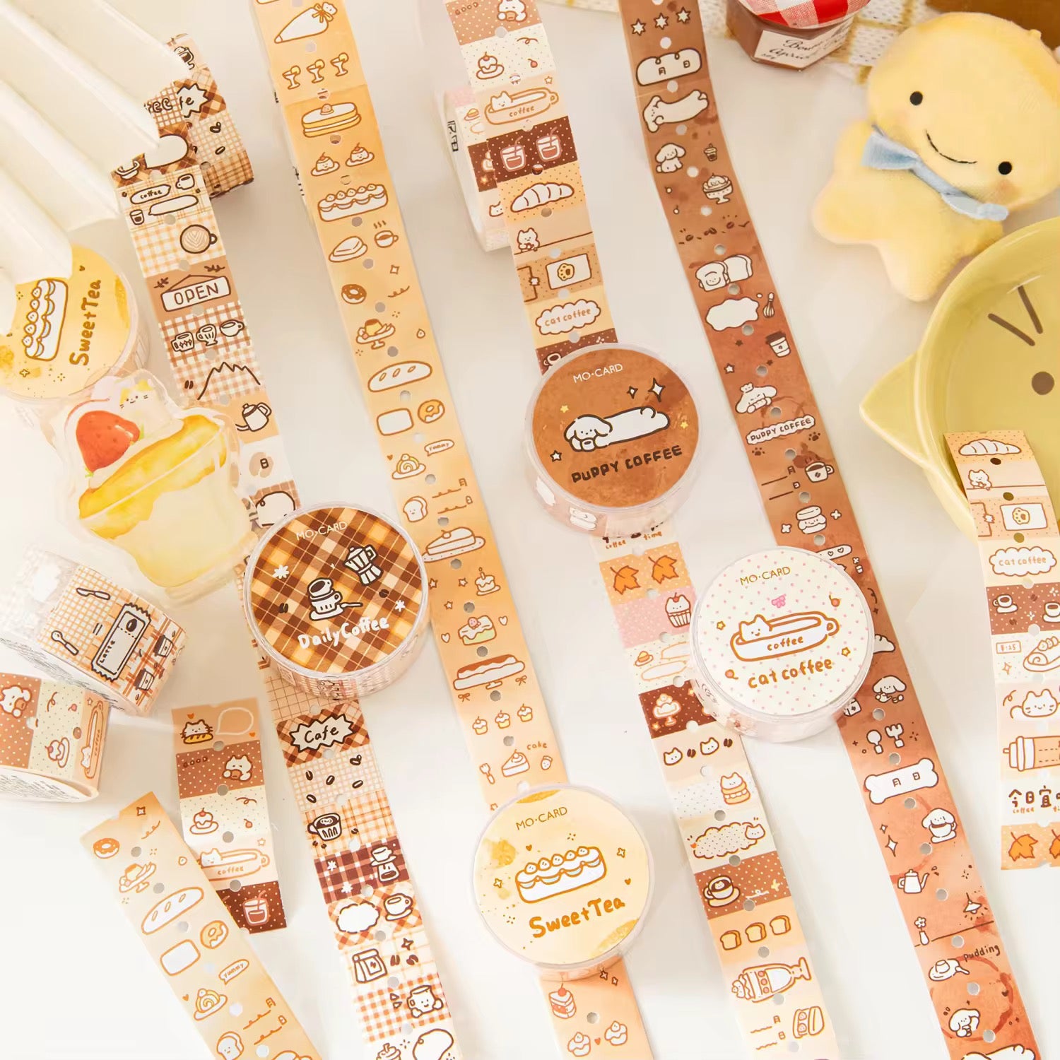 Cafe talk series cat themed tape
