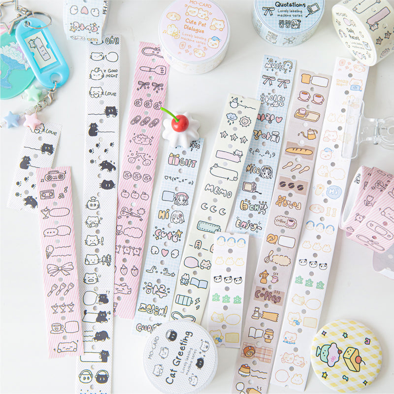 Lovely label machine series washitape