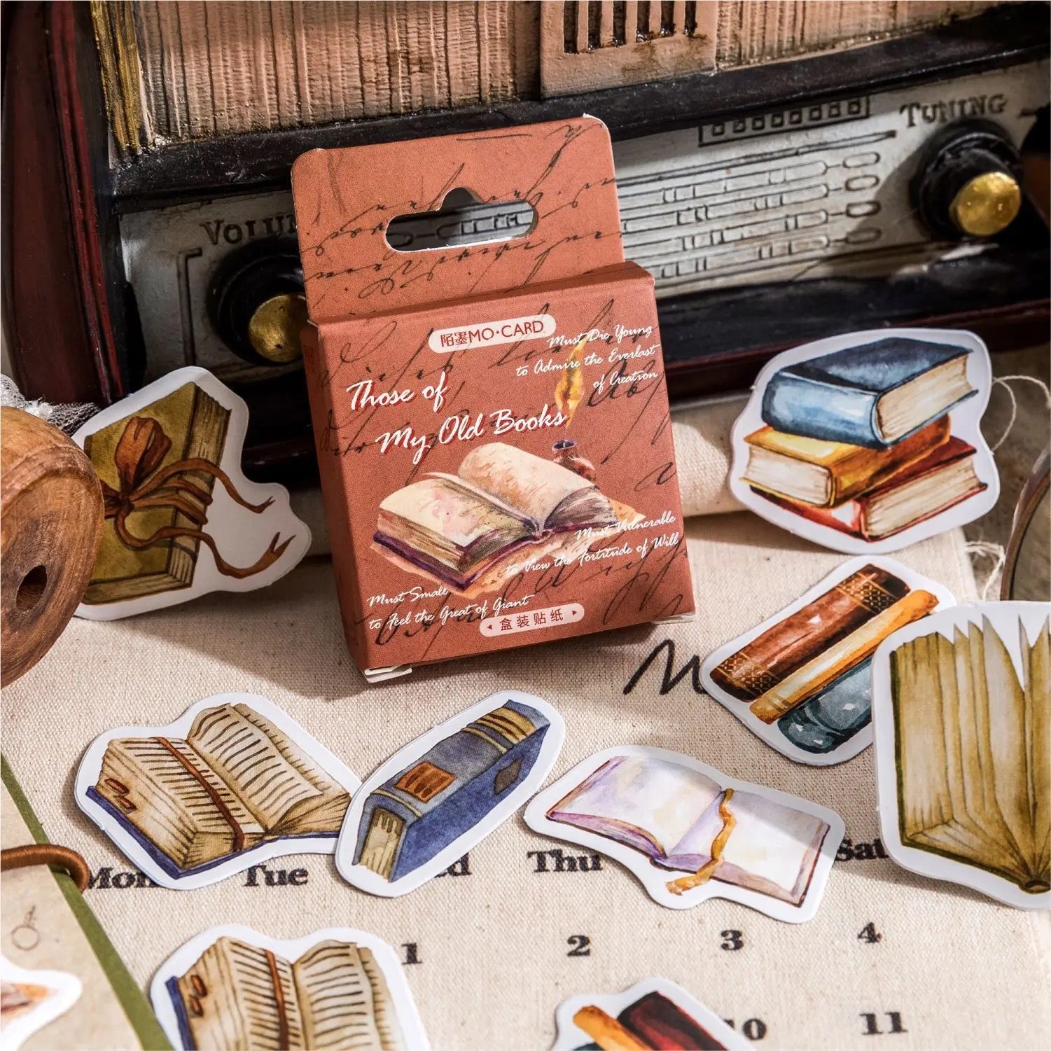Basic Journal theme Sticker box - Journal Carnival