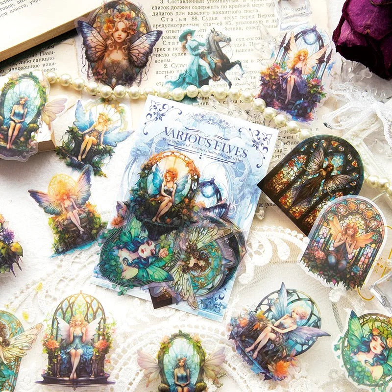 Dream Elf Series PET Sticker - Journal Carnival