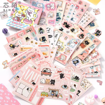 Cute Cat Sticker Book